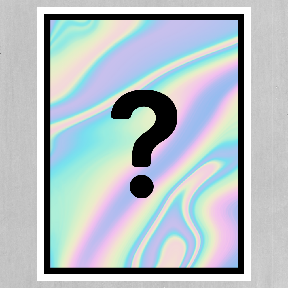 Mystery Holographic Print