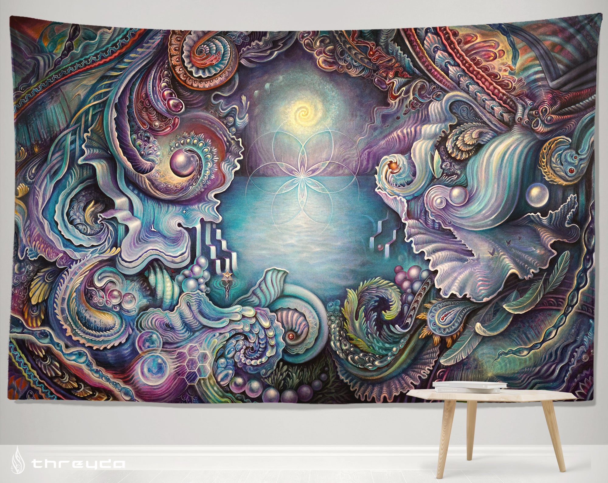 Nucleo Tides Tapestry by Dialin