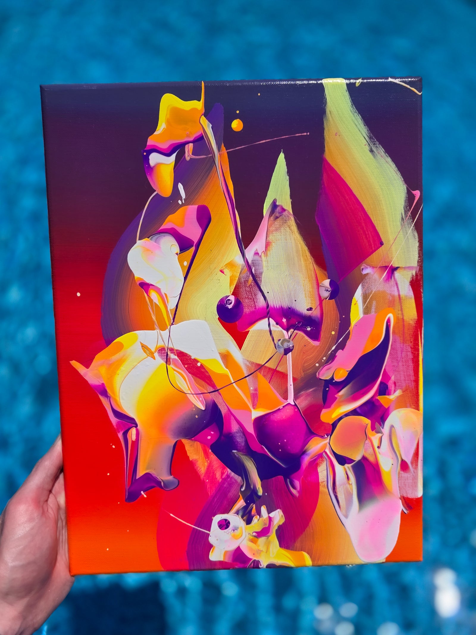 Tensi Original Painting by Zach Jackson