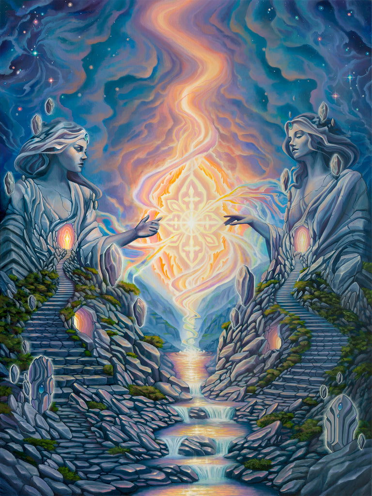 The Bridge Between Original Painting by Shannon Miguela x Sean Zenner