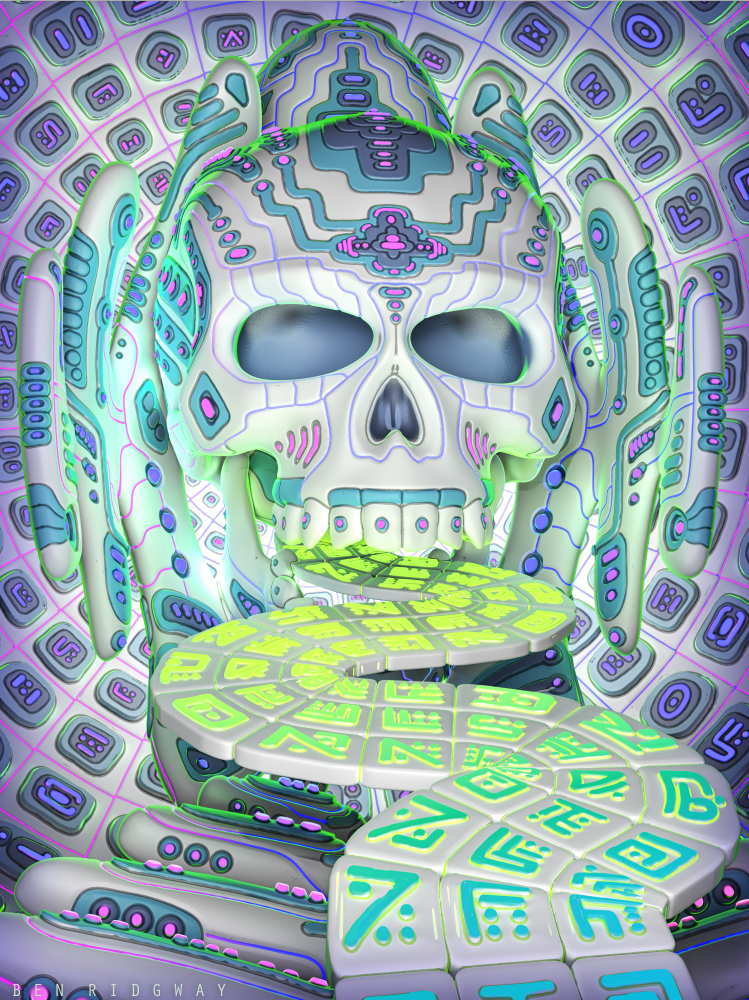 The End Original Giclee by Ben Ridgway