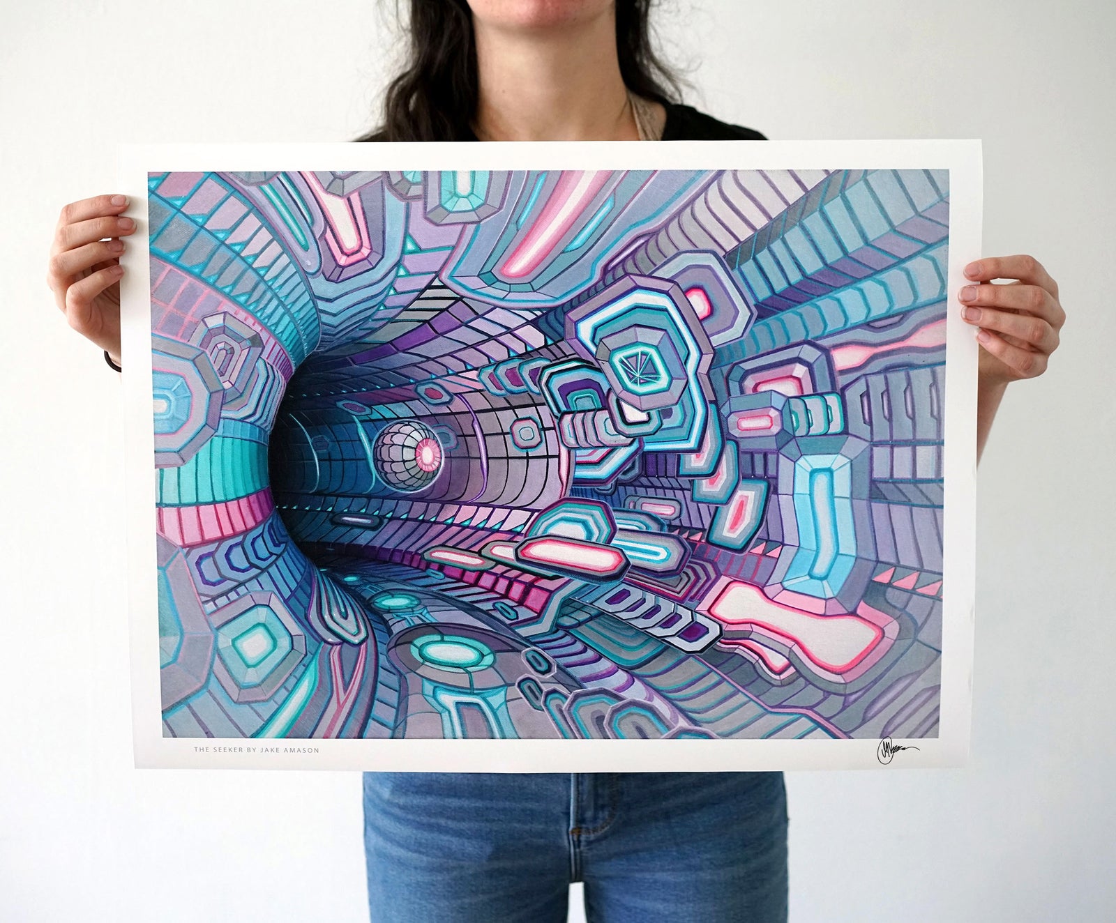 The Seeker Signed Alpha Print by Jake Amason