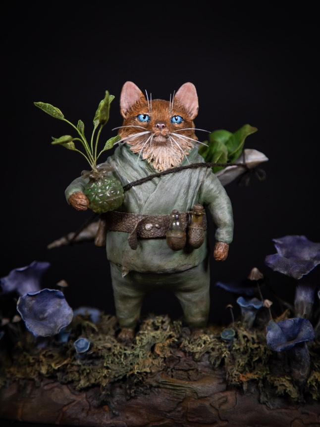 Vaernis, the Herbalist of the Salty Shore by Olga Vyshnyvetska