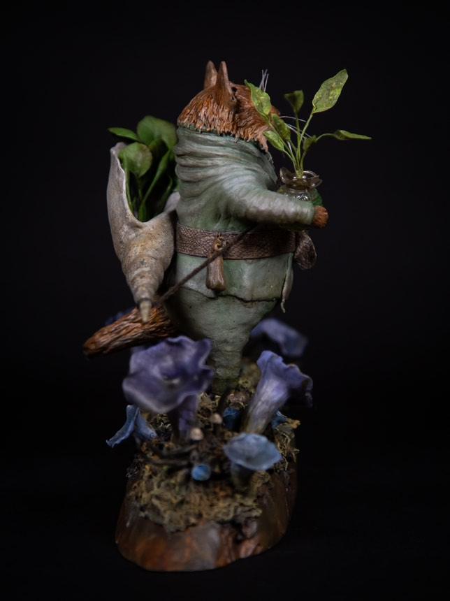 Vaernis, the Herbalist of the Salty Shore by Olga Vyshnyvetska