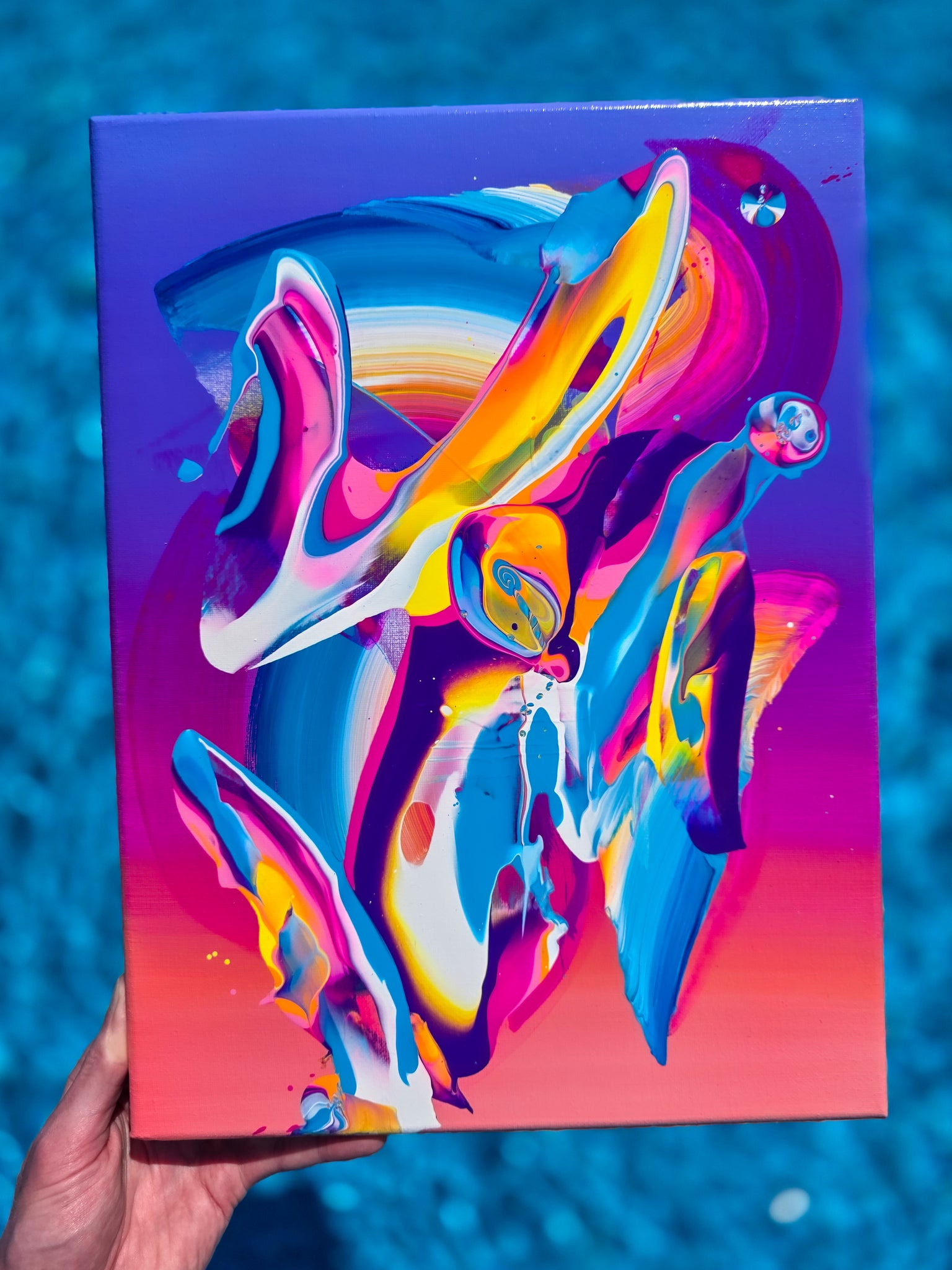 Yūgen Original Painting by Zach Jackson - Threyda Art and Apparel