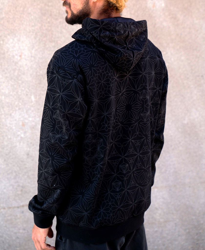 Ninja Zip Hoodie by Threyda