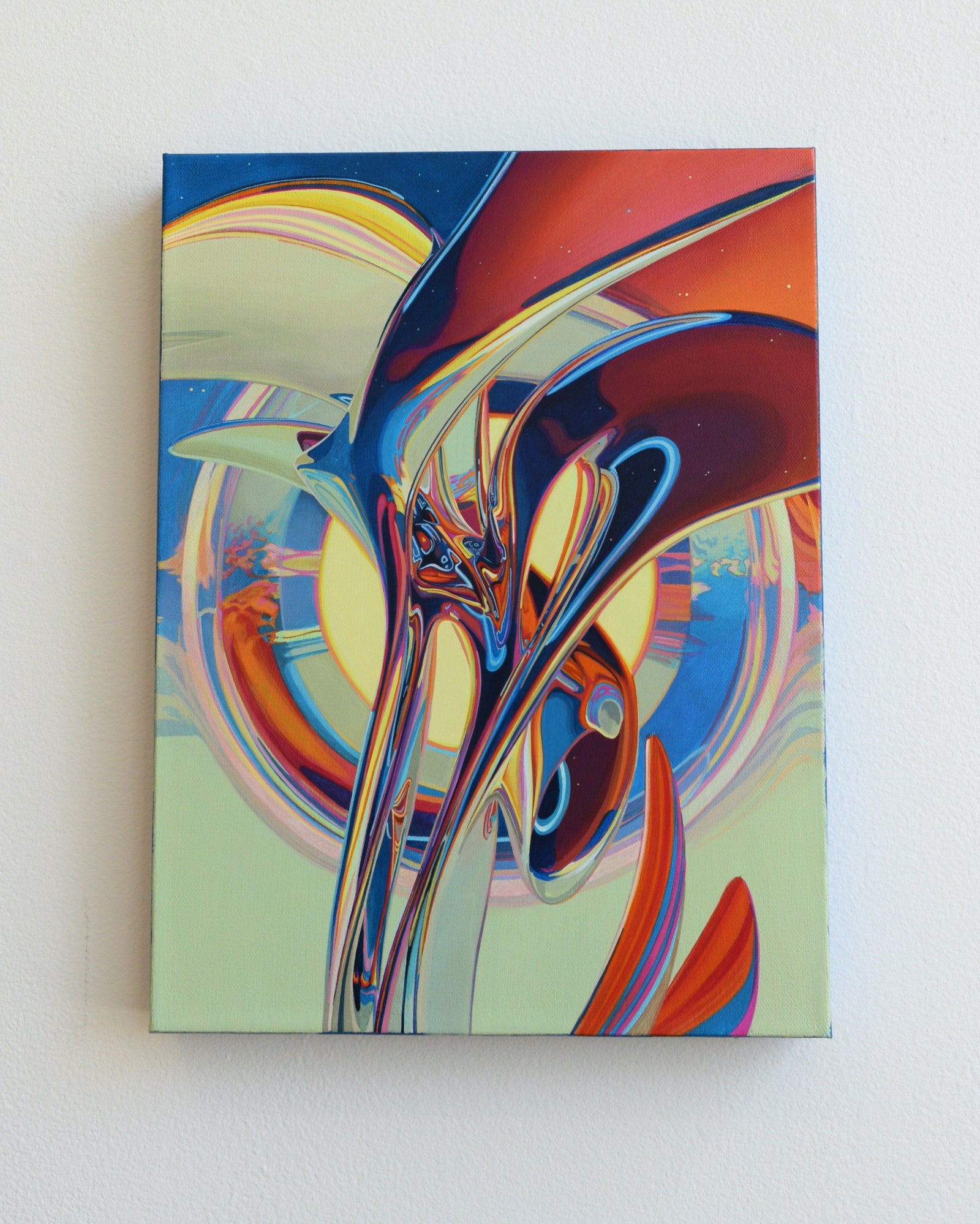 Cycle Original Painting by Zach Jackson - 72 HR AUCTION