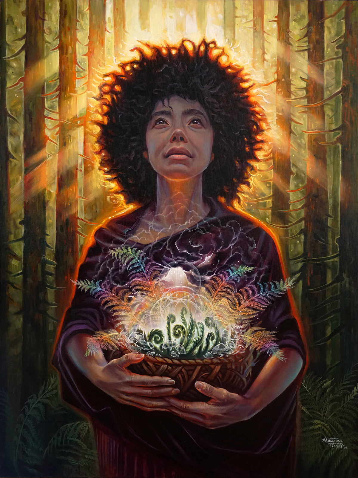 Power Original Painting by Adrianne Tamar