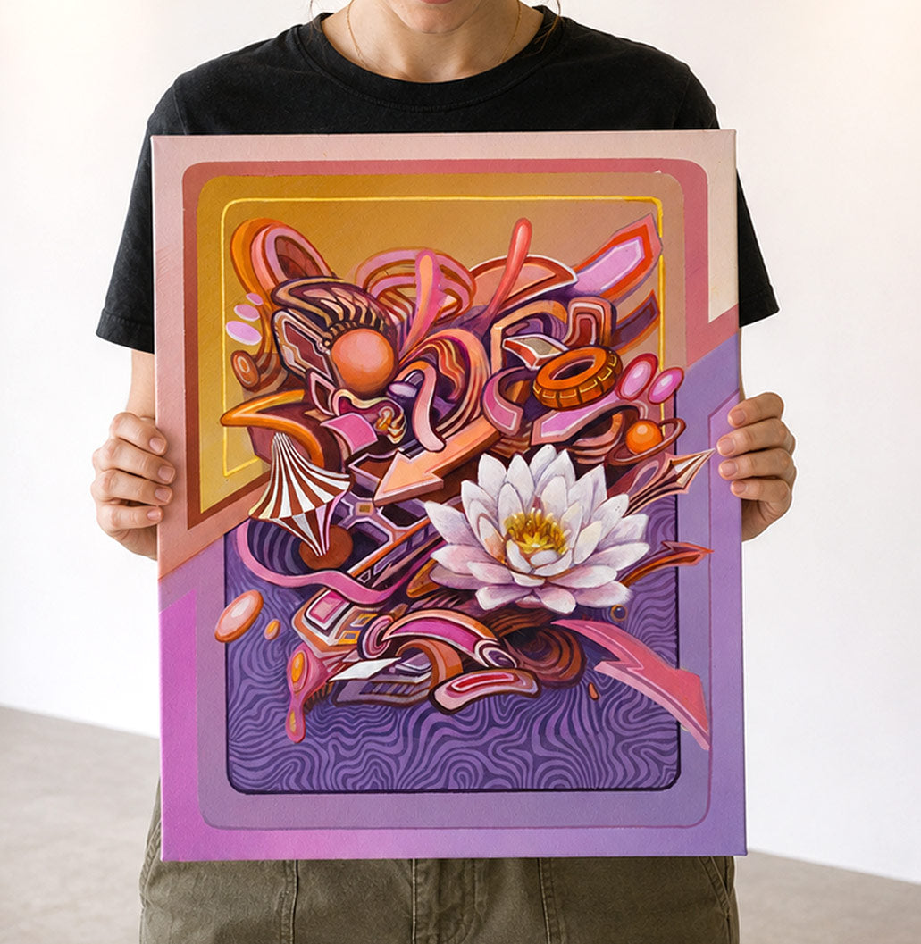Affinity Mini Stretched Canvas by Stephen Kruse