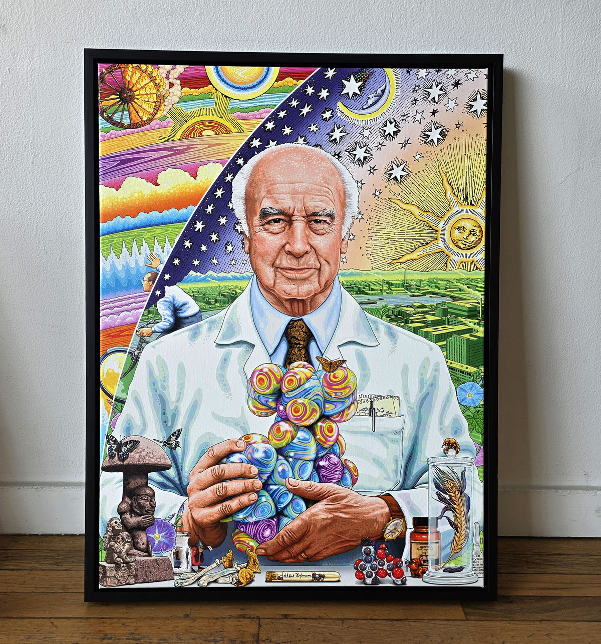 Albert Hoffman Original Gicleé by Nico Rosenfeld - 48 HOUR AUCTION