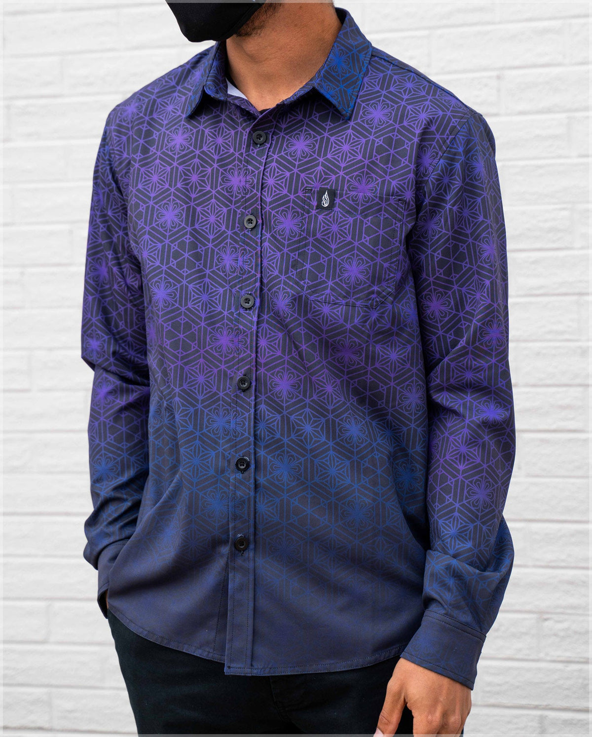Copy of Alignment Button Down Shirt by Threyda