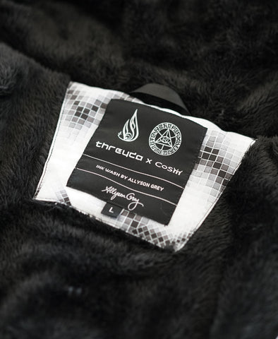 Inkwash Womens Sherpa Jacket by Allyson Grey