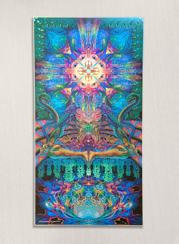 Alpha Centauri Holographic Print by Luke Brown