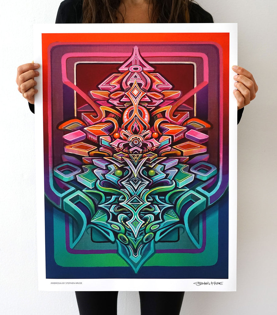 Ambrosia Signed Alpha Print by Stephen Kruse