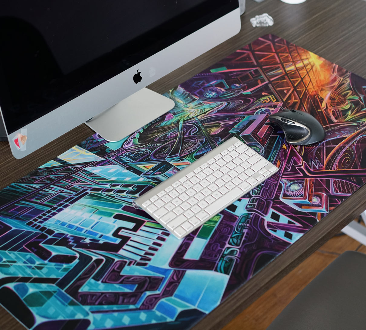 Macrochip by Jake Amason x Stephen Kruse x Seth McMahon Desk Mat - XL Size