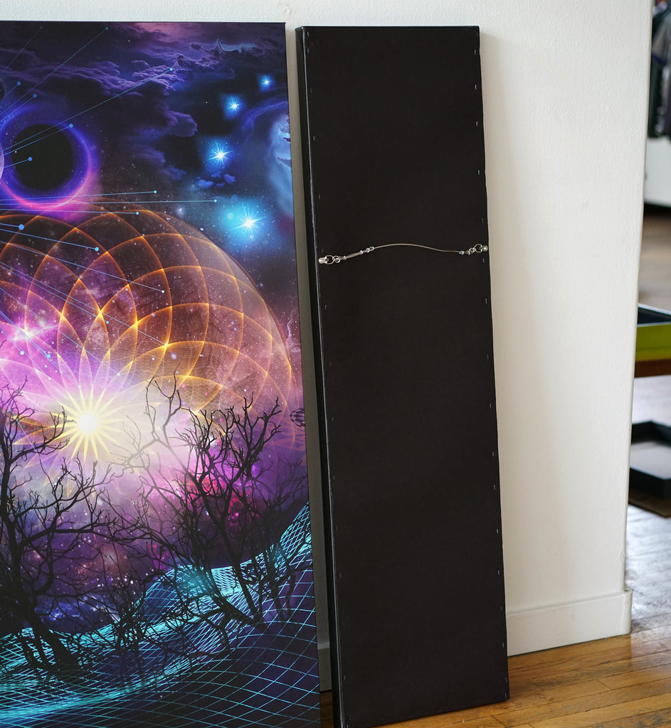 Ascension - Triptych Stretched Canvas Print by Peter Westermann