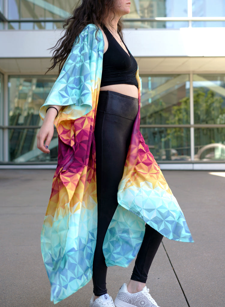 Aurora Long Kimono by Threyda