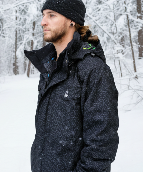 Axis Onyx Jacket by Threyda - Threyda Art and Apparel