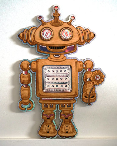 Ott. Baby Robot by Lazer Eye Studios x Chris Dyer