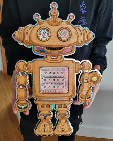 Ott. Baby Robot by Lazer Eye Studios x Chris Dyer