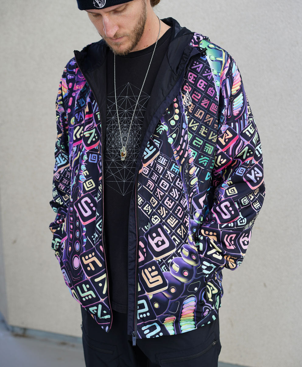 Inner Landscape Windbreaker Jacket by Ben Ridgway- Presale Ships August