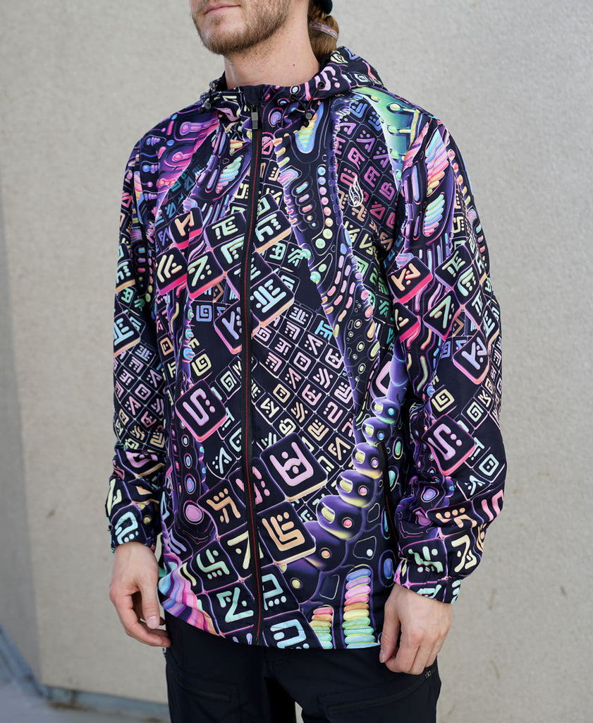 Inner Landscape Windbreaker Jacket by Ben Ridgway - Ships November