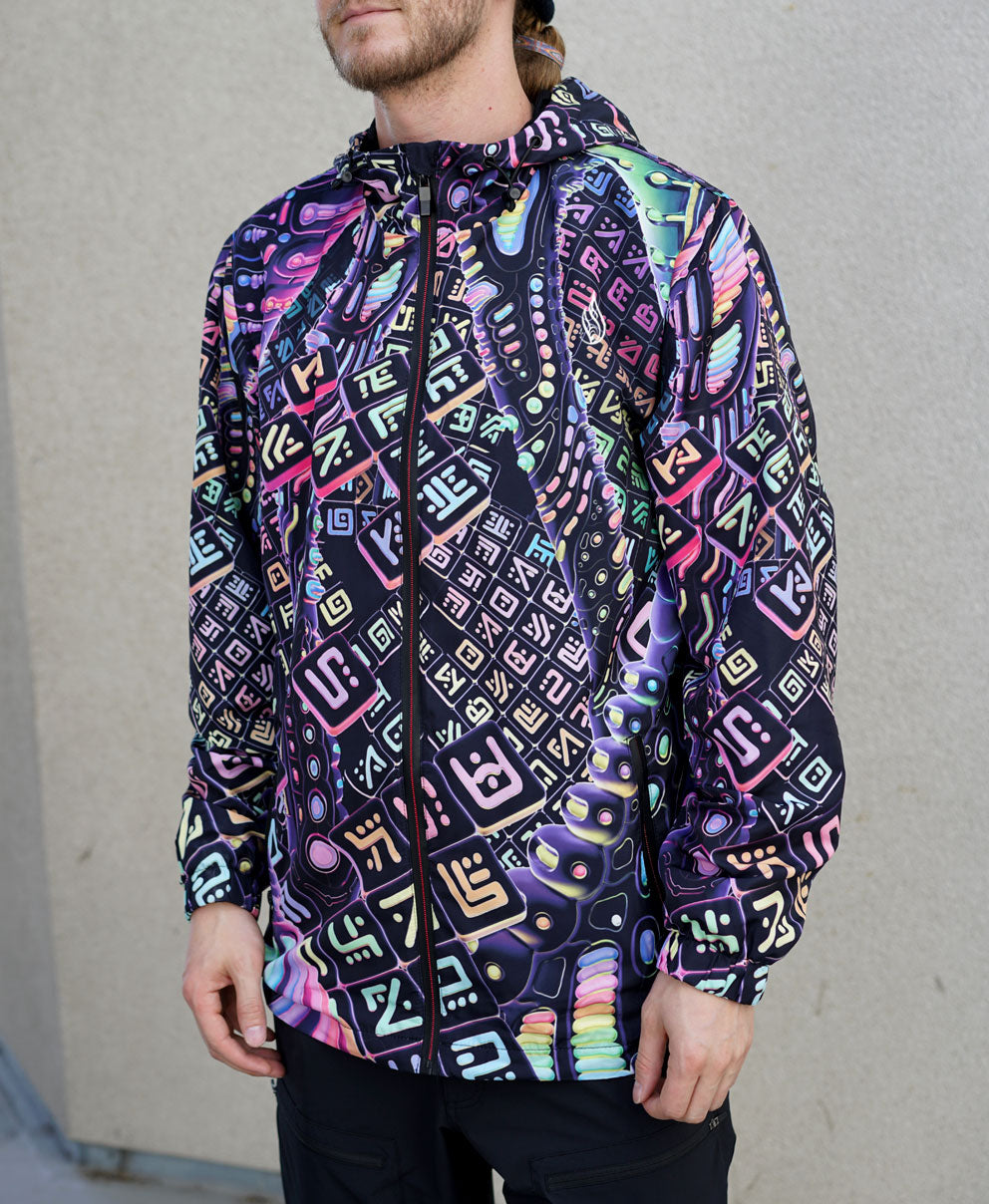 Inner Landscape Windbreaker Jacket by Ben Ridgway - Ships November