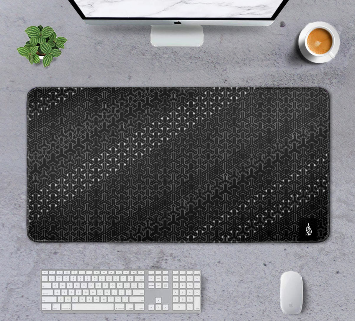 Tesselate by Kimi Takemura Desk Mat - XL Size