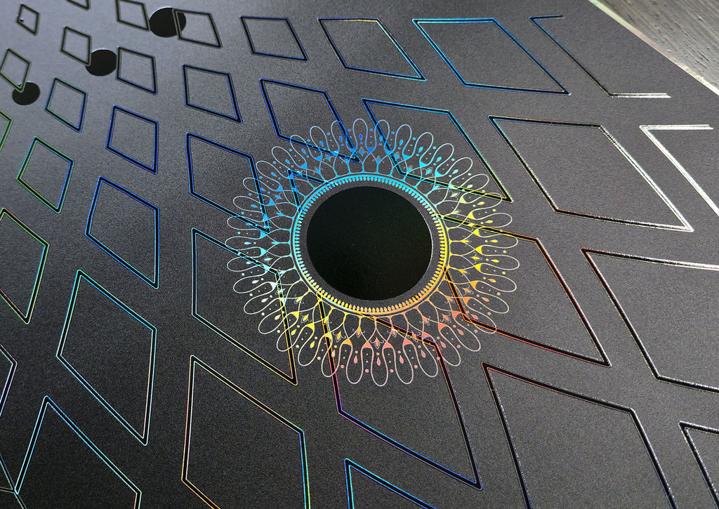 Black Meadow Embossed Holo by Peter Westermann