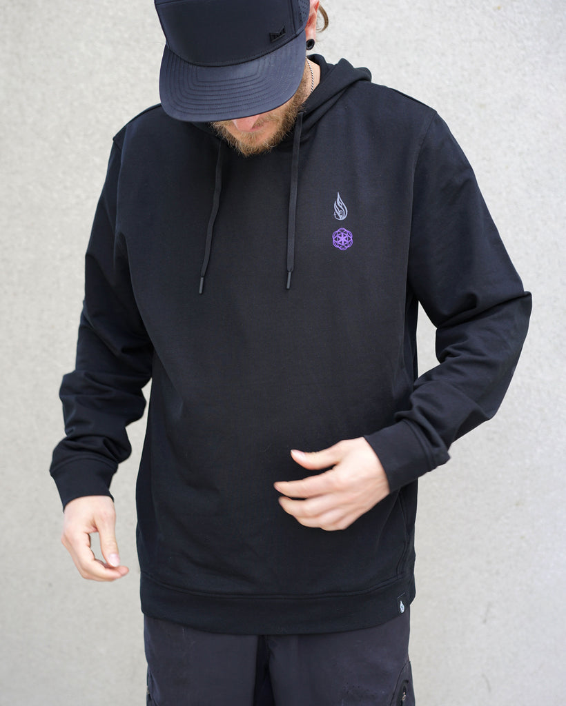 Visions French Terry Pullover Hoodie by Melanie Farris
