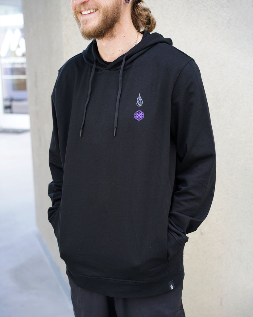 Visions French Terry Pullover Hoodie by Melanie Farris