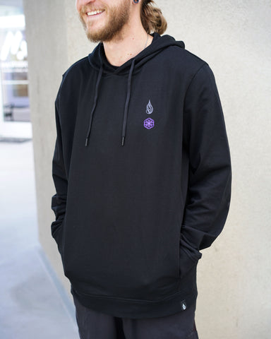 Visions French Terry Pullover Hoodie by Melanie Farris