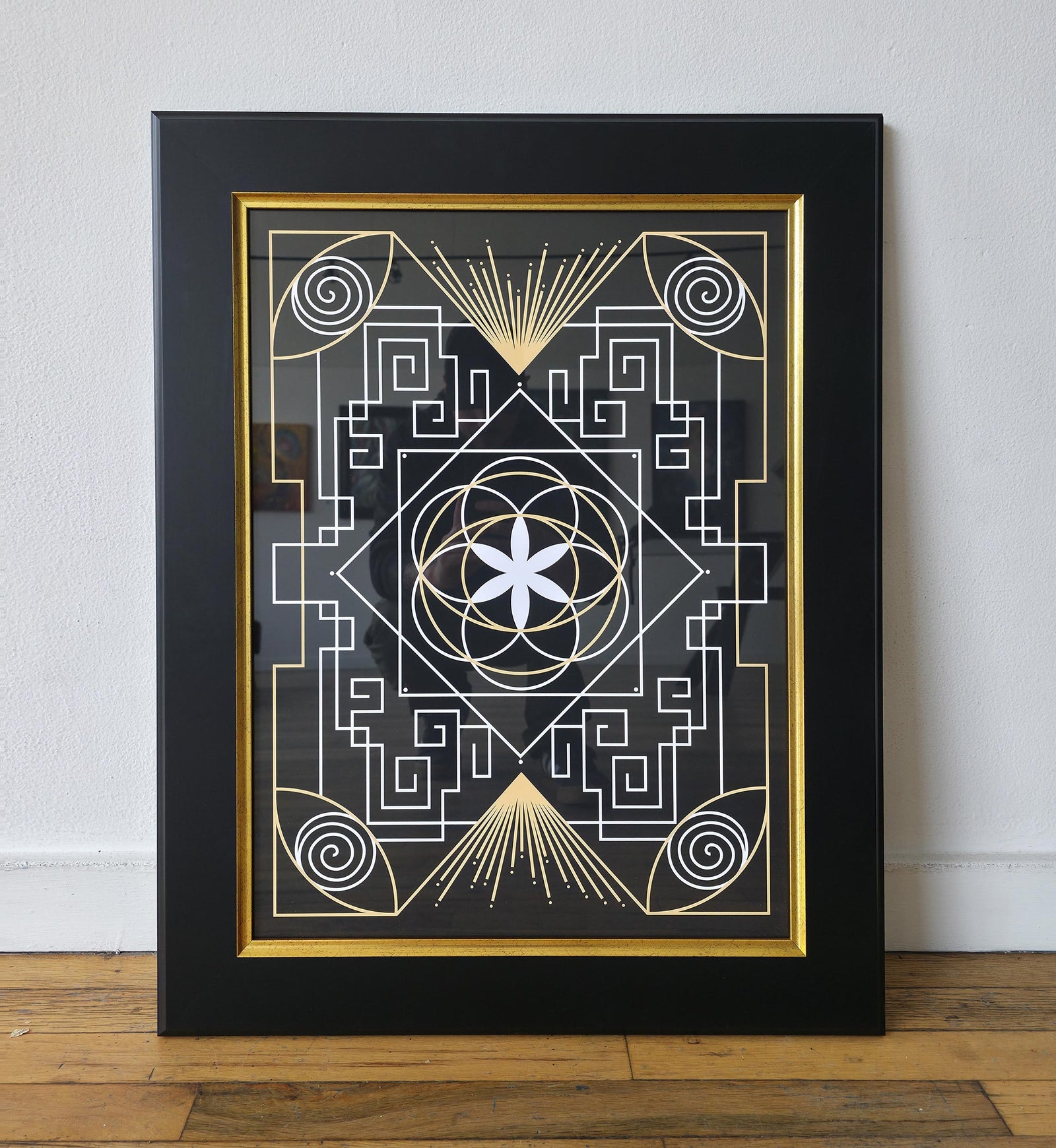 Mind's Eye Framed Matte Print by Melanie Farris