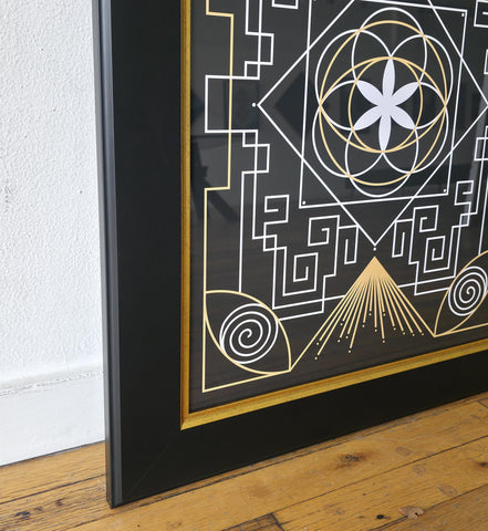 Mind's Eye Framed Matte Print by Melanie Farris