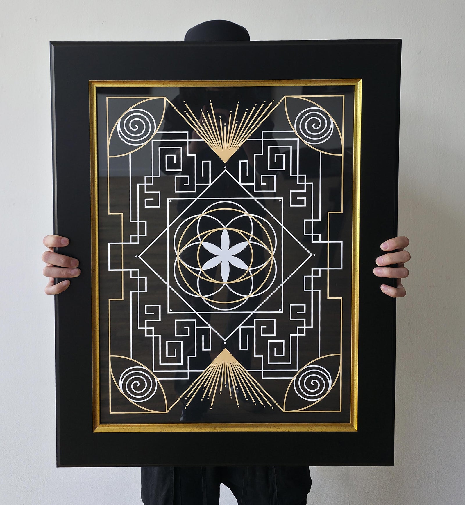 Mind's Eye Framed Matte Print by Melanie Farris
