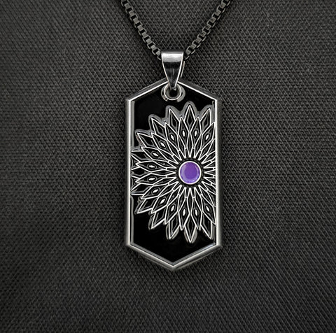 Bloom Noir Pendant by Threyda
