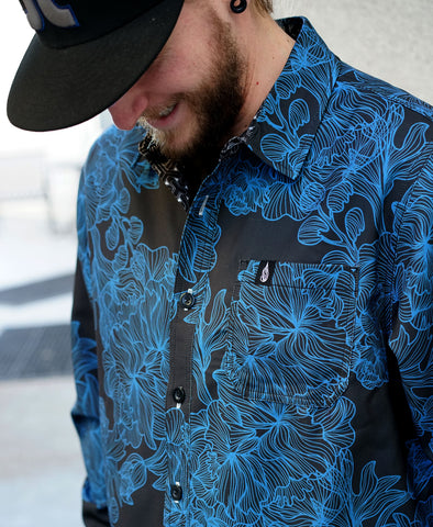 Kairos Lined Button Down Shirt by Threyda
