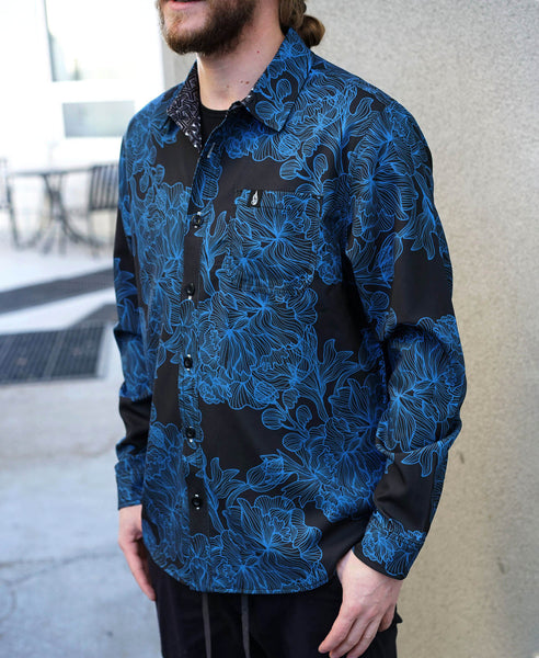 Kairos Lined Button Down Shirt by Threyda