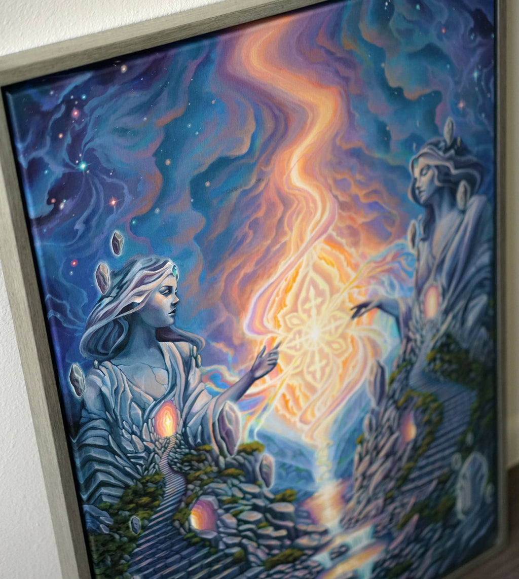 The Bridge Between Canvas by Sean Zenner x Shannon Miguela