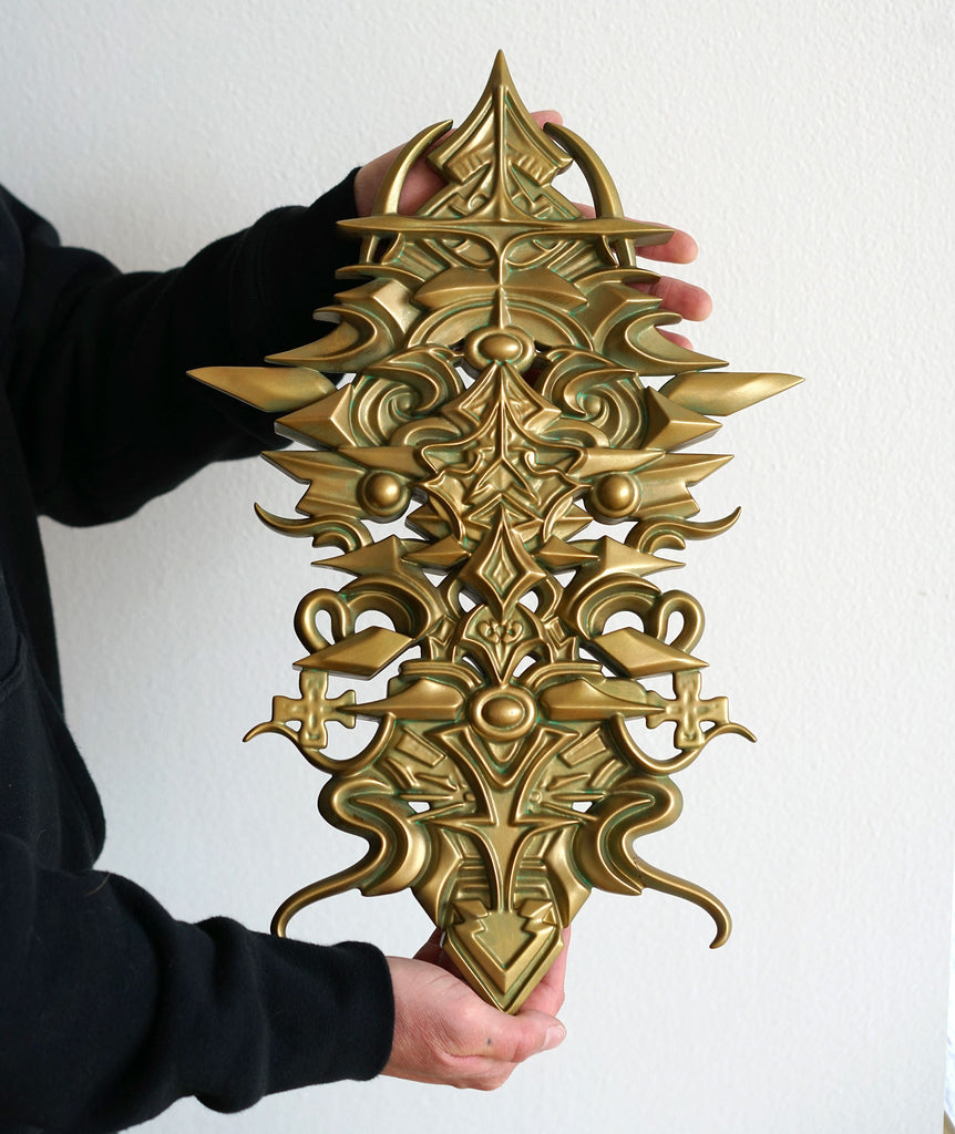 Bronze Totem Artifact Sculpture by Stephen Kruse