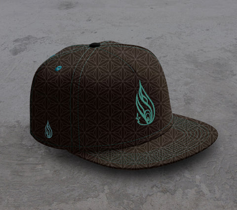 Rift Snapback Hat by Luke Brown
