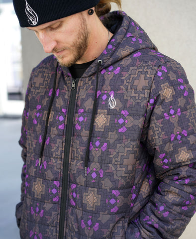 Crystalize Lightweight Quilted Jacket by Threyda - Ships November
