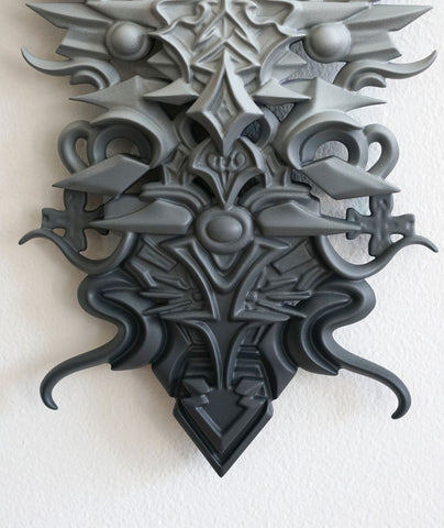 Monochrome Totem Artifact Sculpture by Stephen Kruse
