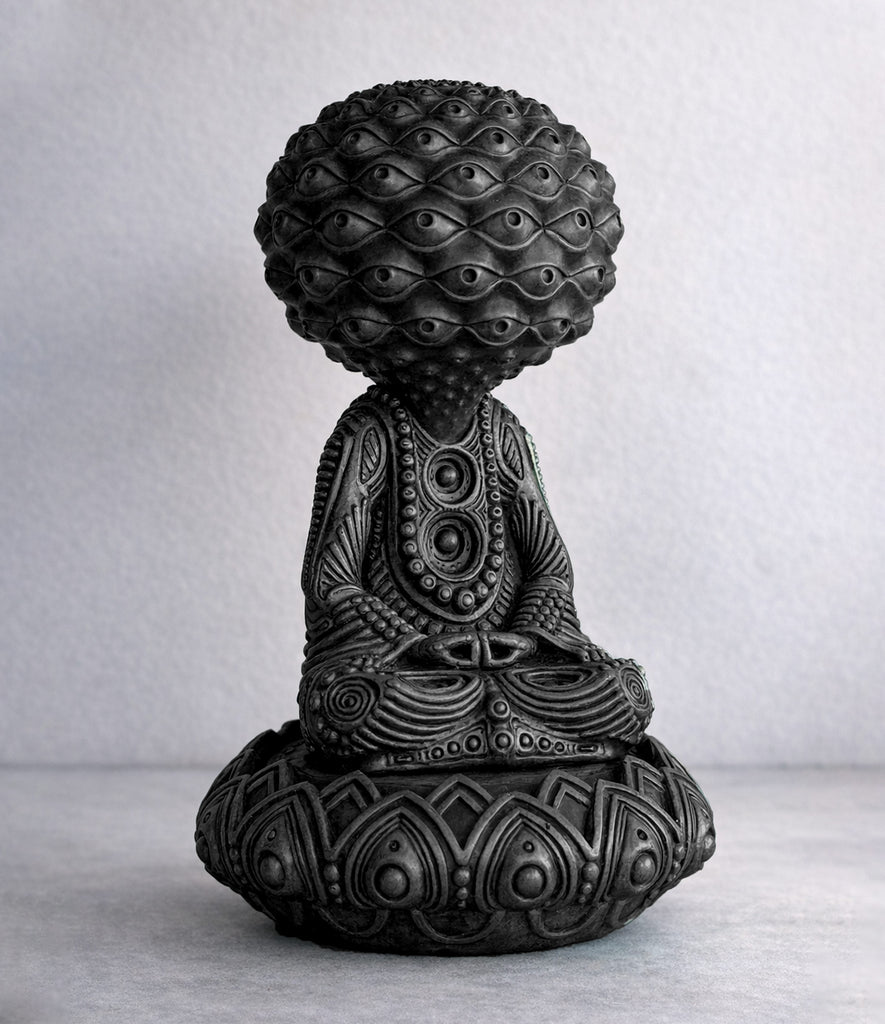 Awakening Buddha Sculpture - Onyx Collector's Edition
