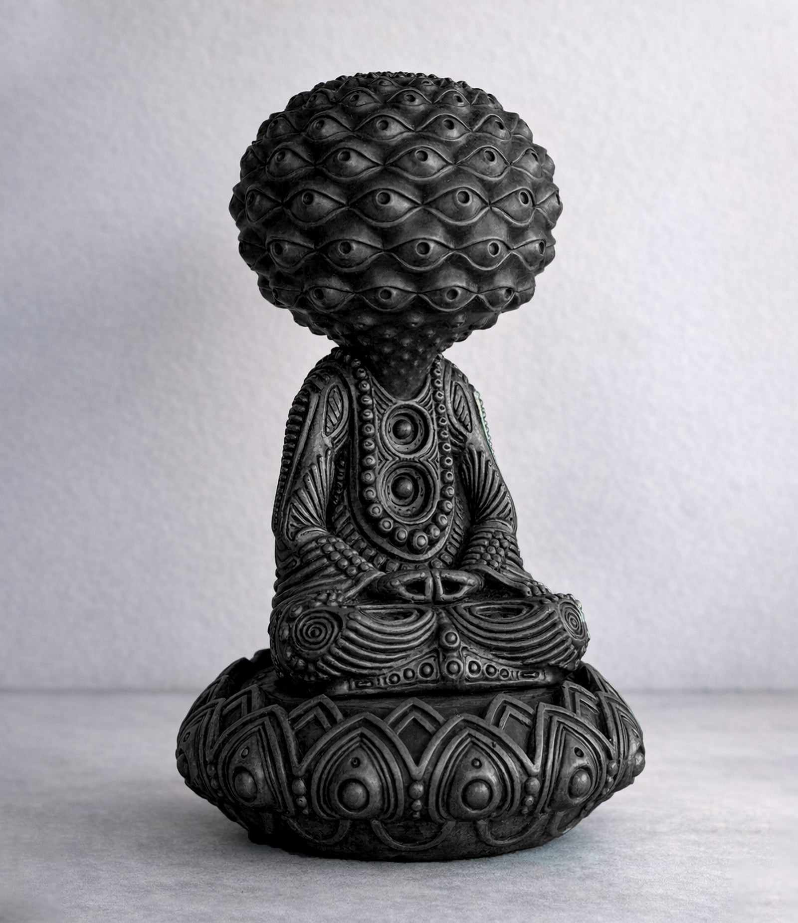 Awakening Buddha Sculpture - Onyx Collector's Edition