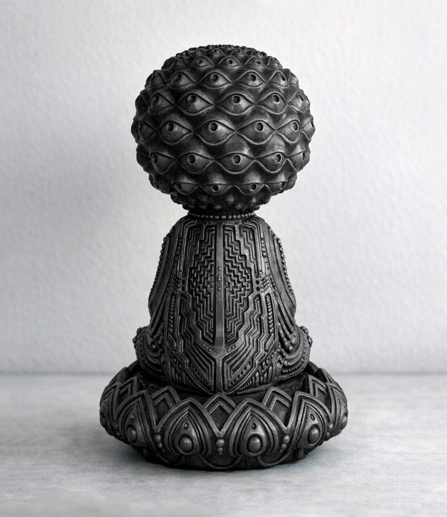 Awakening Buddha Sculpture - Onyx Collector's Edition