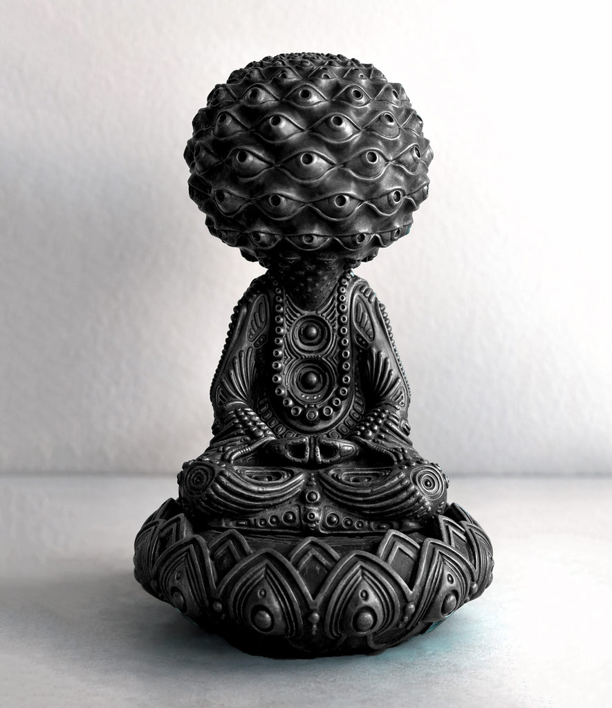 Awakening Buddha Sculpture - Onyx Collector's Edition