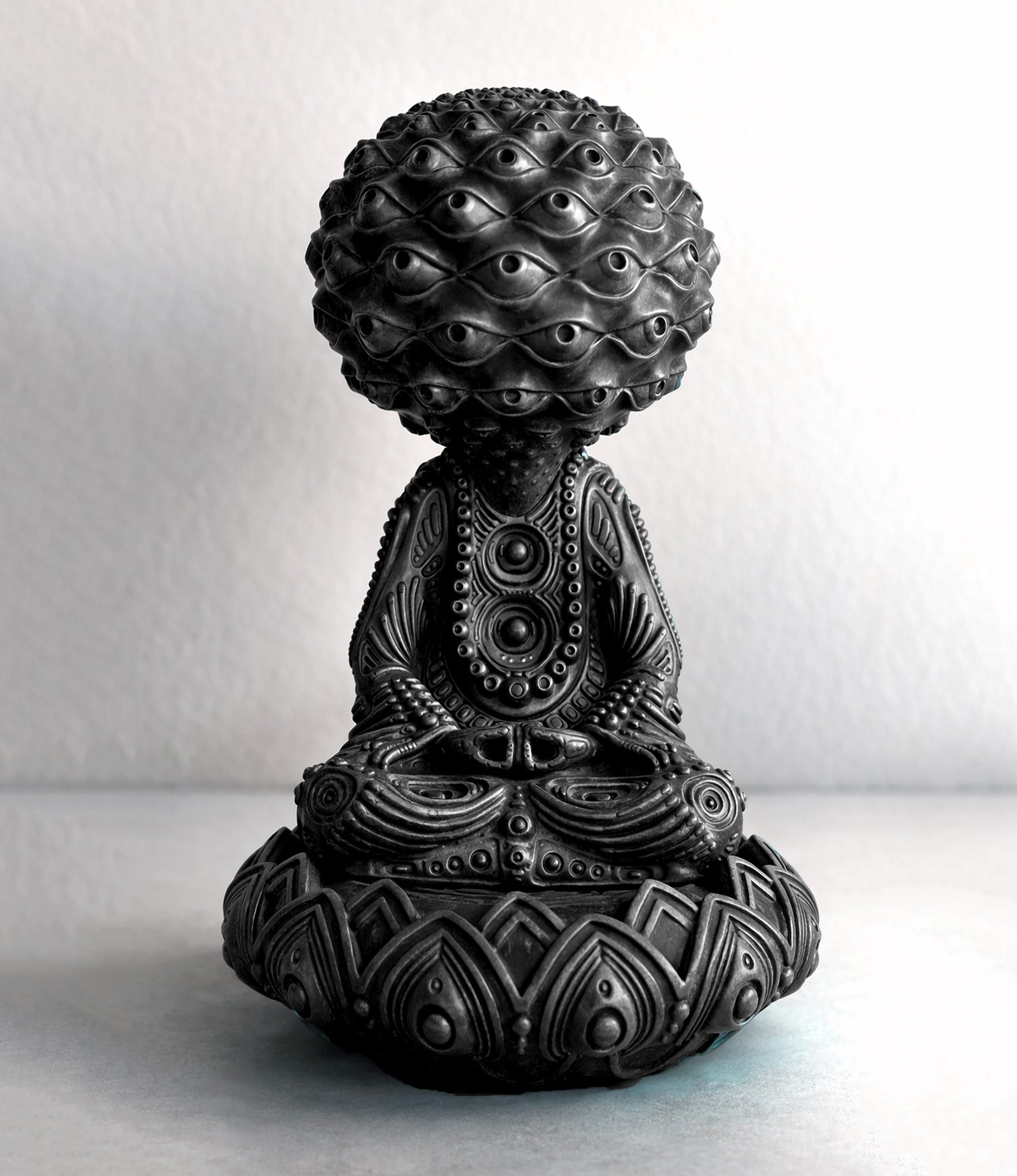Awakening Buddha Sculpture - Onyx Collector's Edition