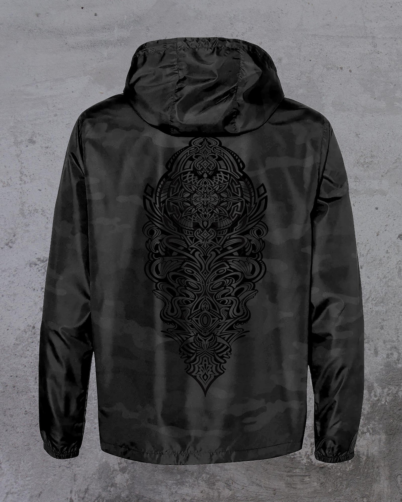 Camo Lightweight Windbreaker by Stephen Kruse