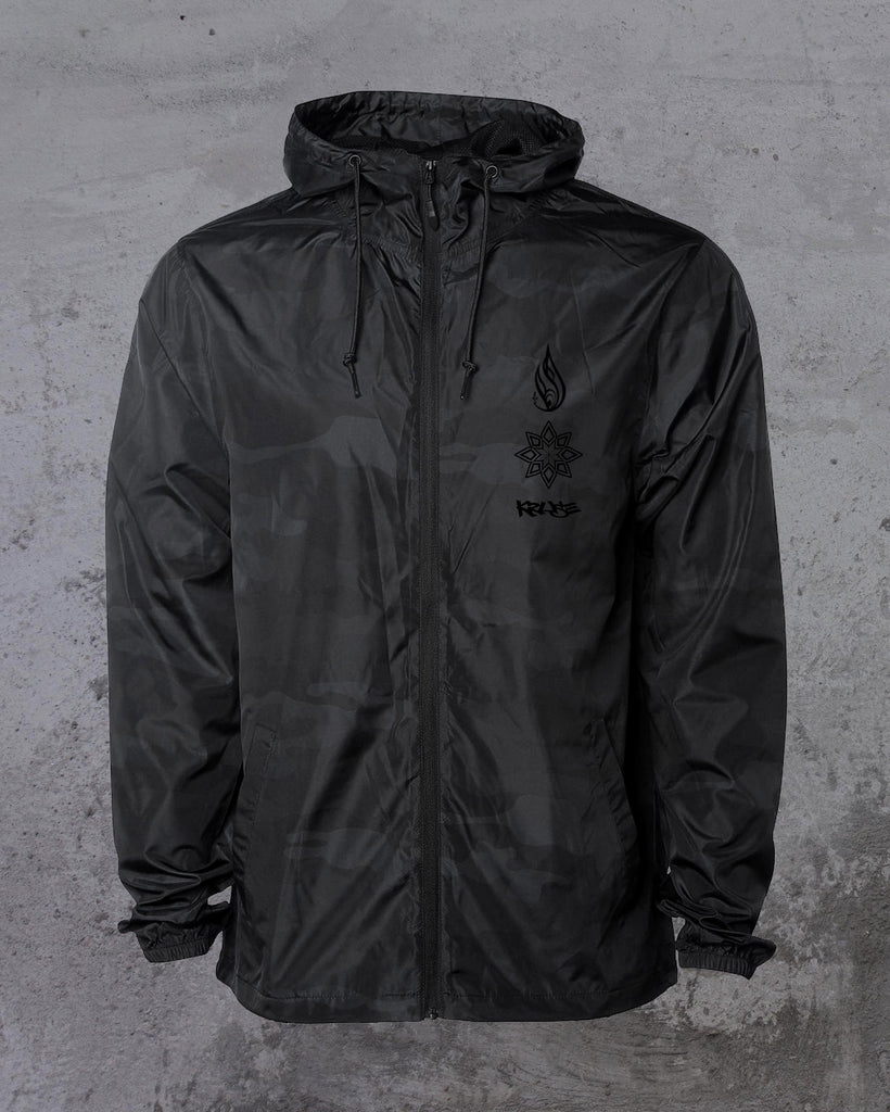 Camo Lightweight Windbreaker by Stephen Kruse